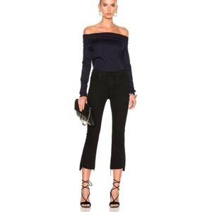 Mother insider jeans crop step fray